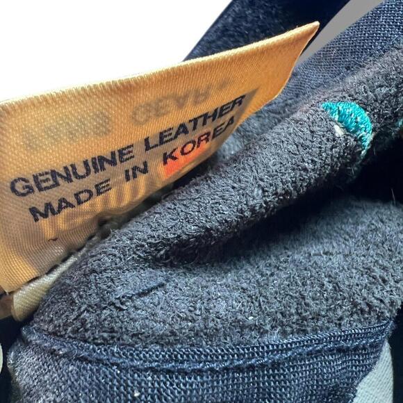 Vintage 90's FANS NFL Miami Dolphins  Leather Snapback Hat Korea - Picture 6 of 7